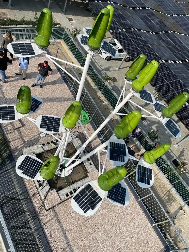 Hybrid energy infrastructure deployed in an industrial environment in Barcelona